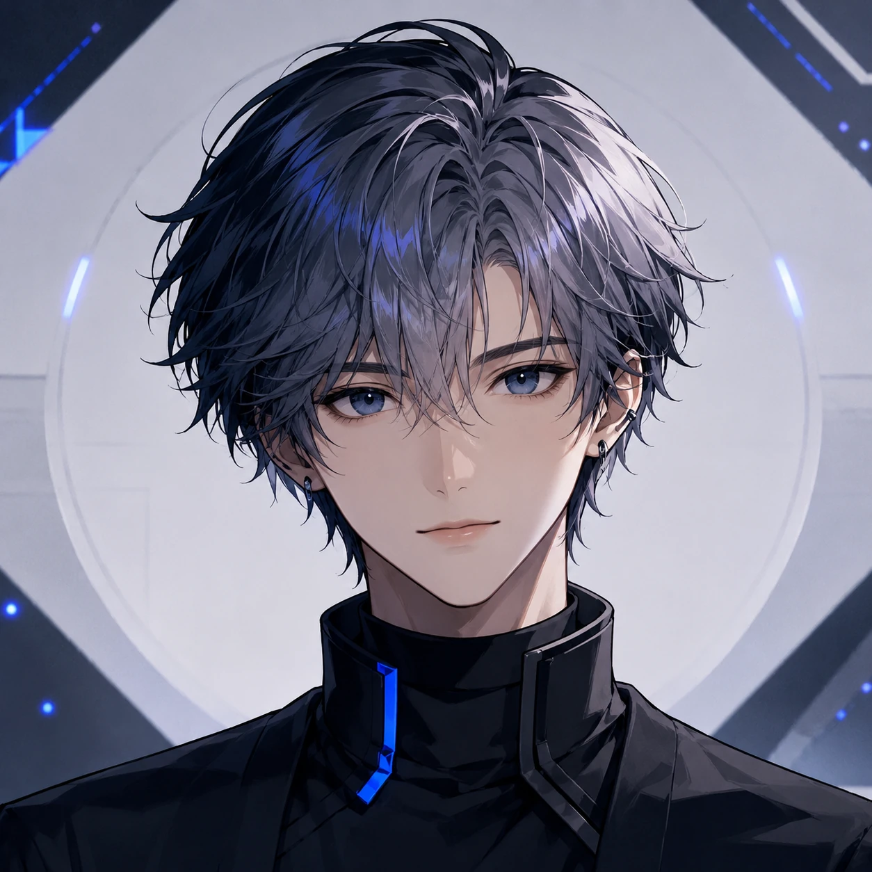 Anime-Porträt von Mika Vale